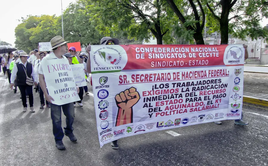 Advierte dirigente que la gremial seguirá incrementando las medidas de presión y de ser necesario, estallará la huelga si no se cumplen cabalmente sus exigencias. (Archivo Mario Jiménez Leyva) 