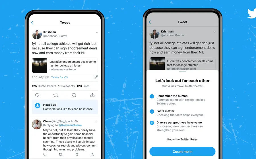 La nueva función de Twitter que te avisa sobre riñas entre usuarios