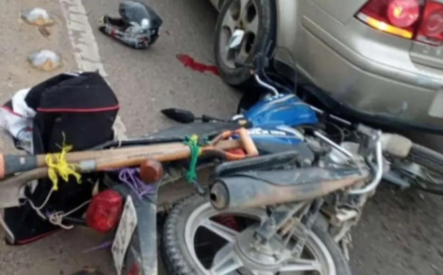accidente moto