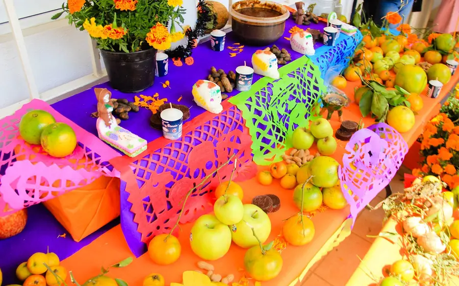 Altar día de Muertos en Oaxaca