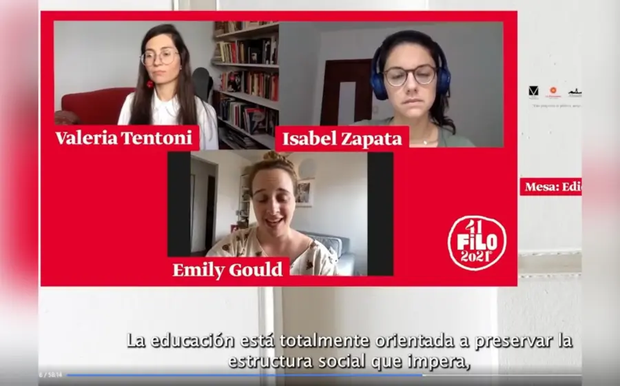 Charla virtual en programa FILO