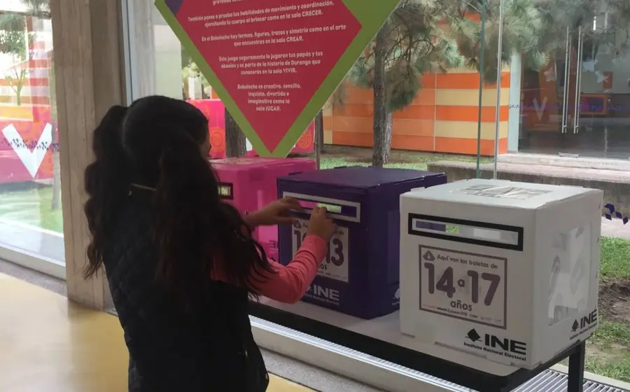 niños votan 