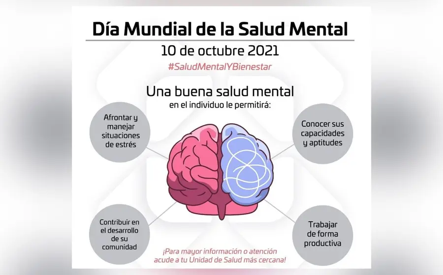 Infografía del día de la salud mental