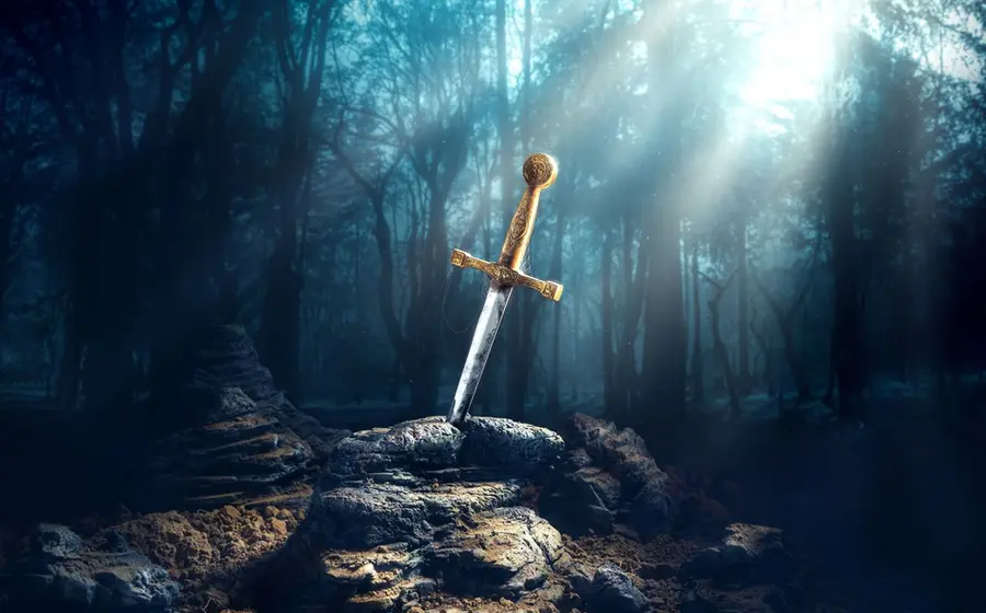espada en piedra