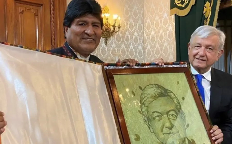 Evo morales y AMLO 