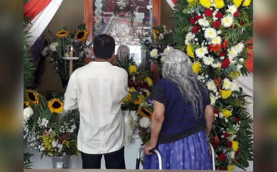 Fieles de San Jerónimo en Tehuantepec