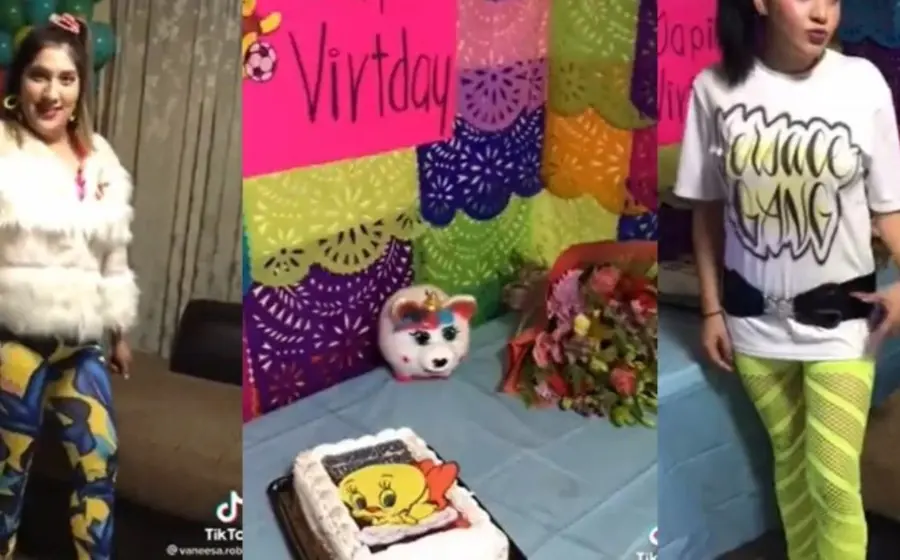 Mujeres en fiesta.