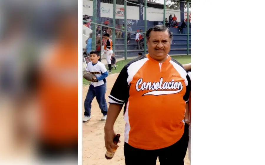 Presidente liga de beisbol Eduardo Vasconcelos