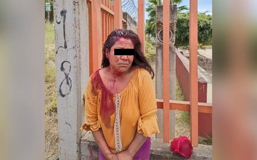 Ladrona sometida y golpeada por vecinos