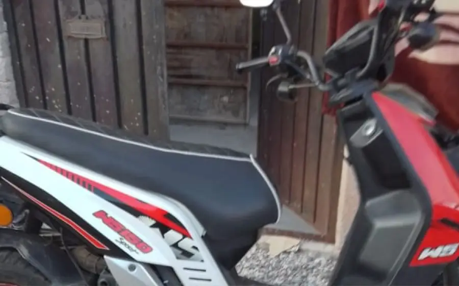 Motocicleta robada en Huajuapan