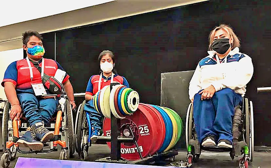 Competidores oaxaqueños de Juegos Paranacionales