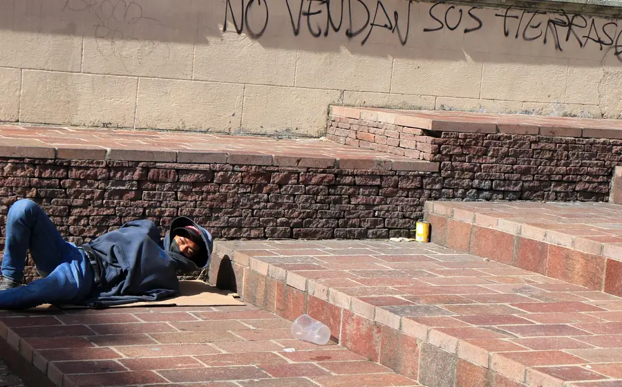 persona en situación de calle 
