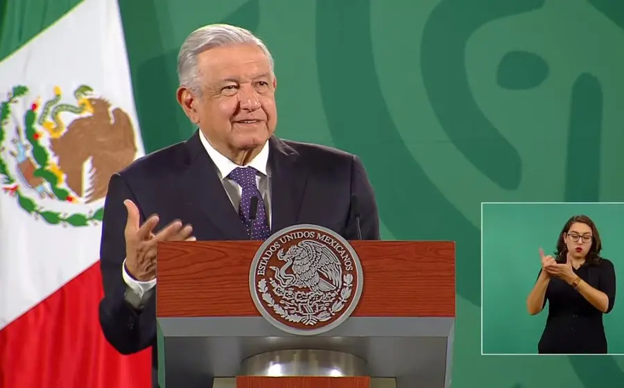 Amlo en la mañanera desde México
