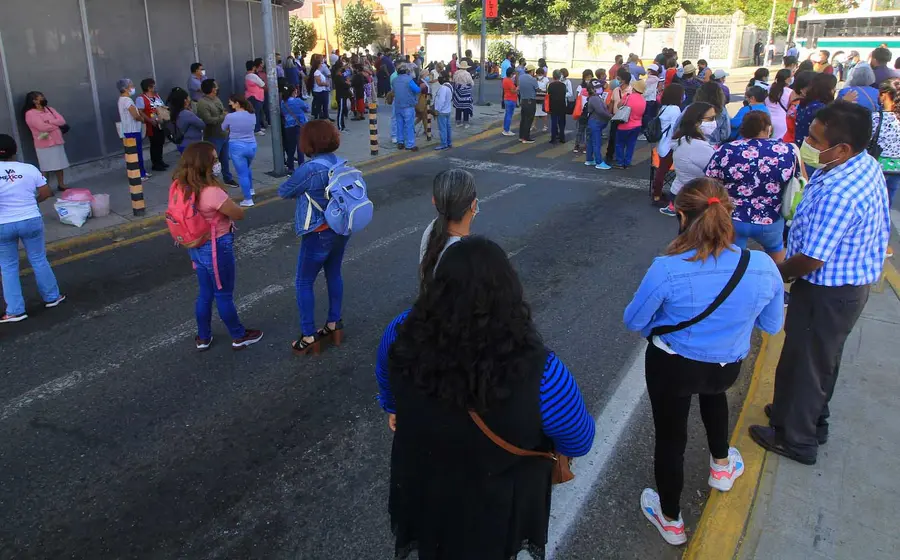 protesta personas bloqueo 
