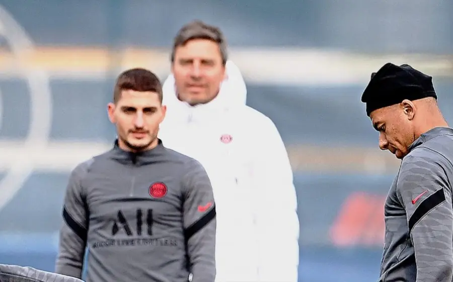 Jugadores del PSG