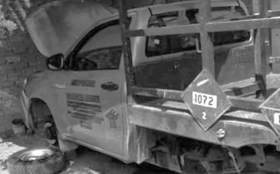 Roban tanque de oxigeno 