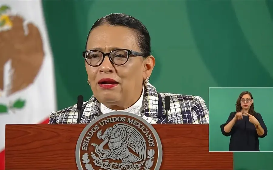 Rosa Icela Rodríguez, titular de la SSPC