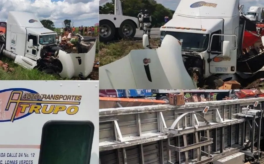 Trailer volcado