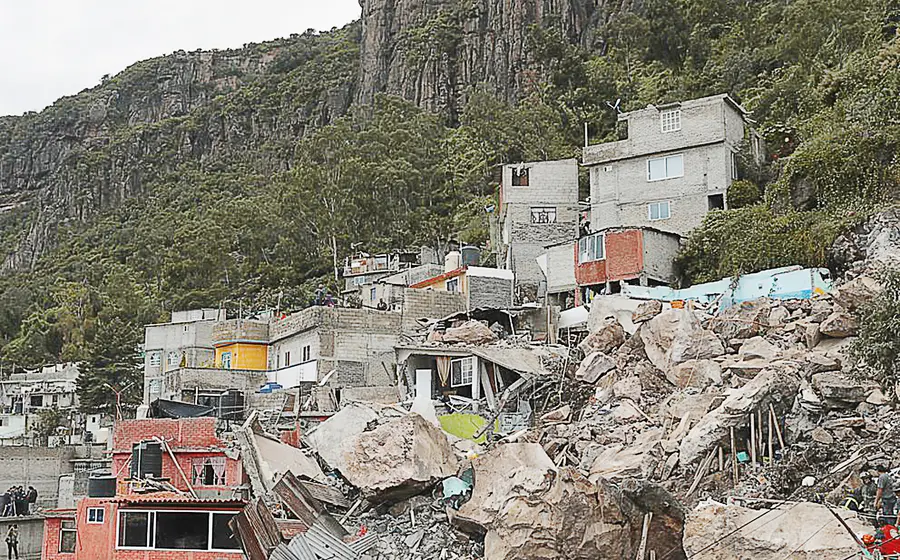  Se han complicado los rescates debido a lo inestable de la zona. Foto: Infobae
