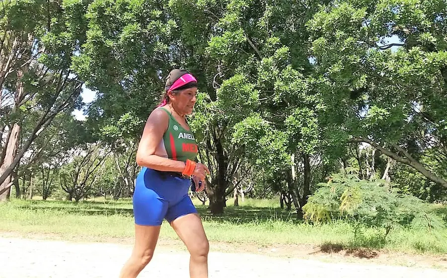 Atleta corriendo