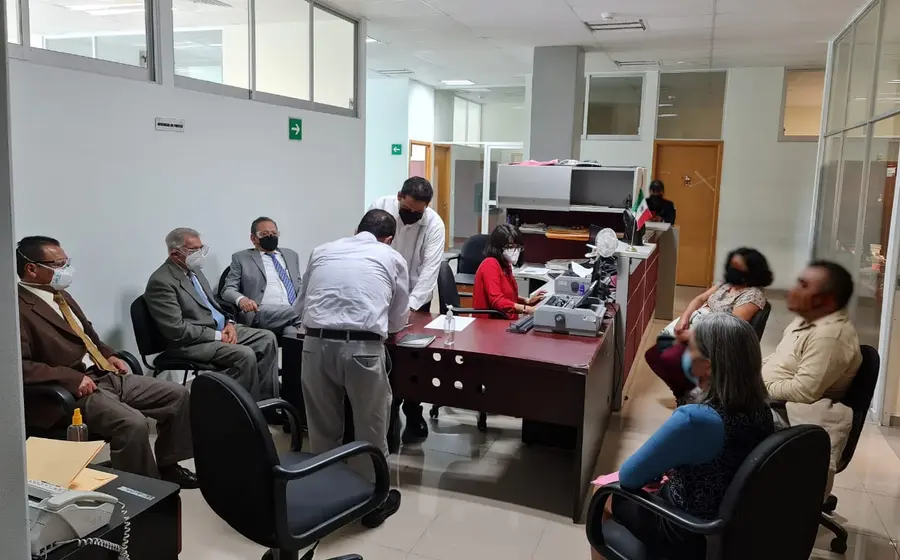 Continúan trabajando de forma presencial para dar seguimiento y atención a los asuntos que son de su competencia. Foto: Cortesía