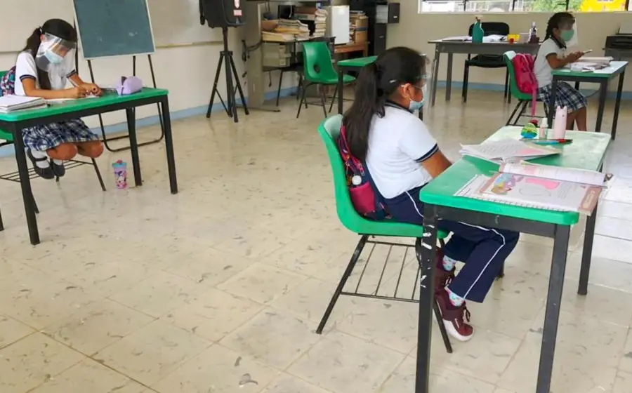 El 30 de agosto inició de manera formal el ciclo escolar 2021-2022 en el país./Archivo