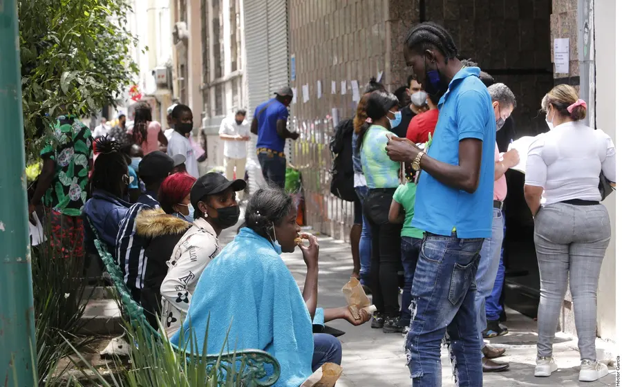 Migrantes haitianos