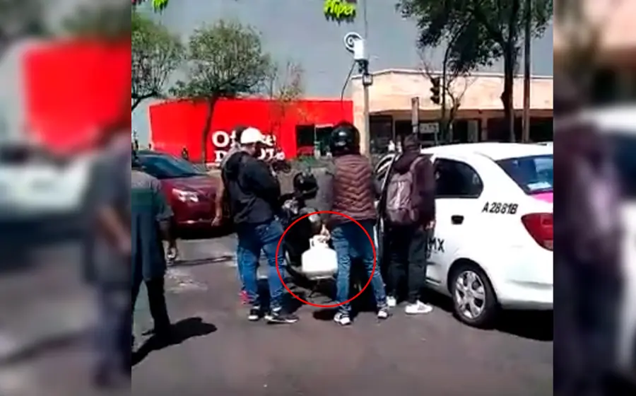 Al parecer el altercado se habría dado luego de que el taxista le cerró el paso a la mujer.