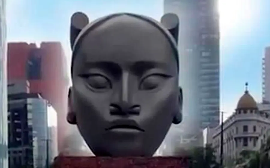  La escultura del artista no sustituirá a la de Cristóbal Colón. Pedro Reyes,Foto: Agencia Reforma