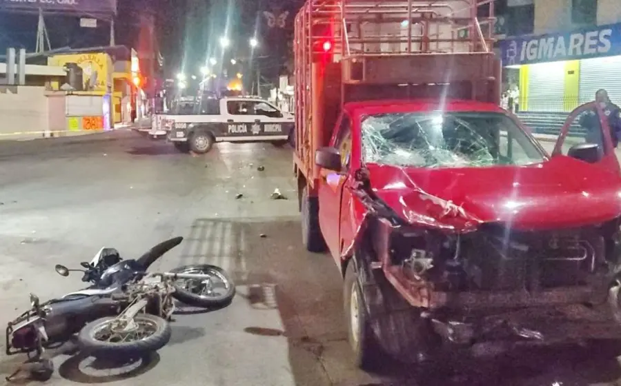 Accidente en Tuxtepec