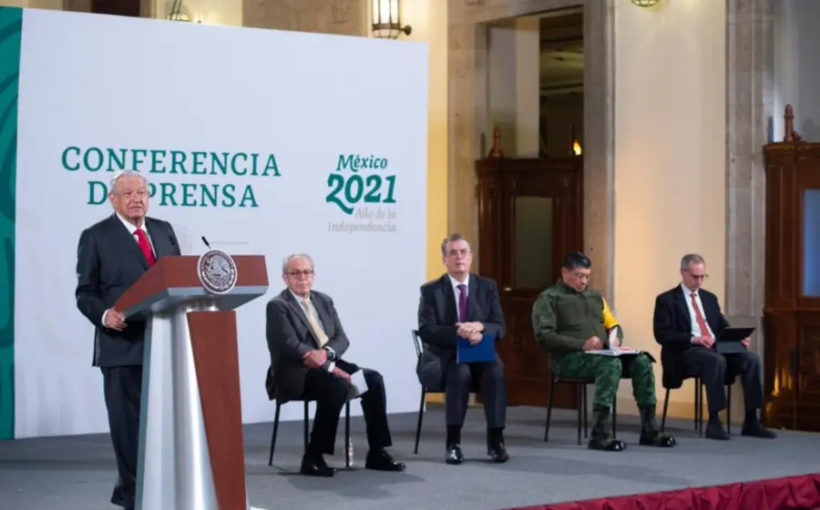 Amlo en la mañanera desde México