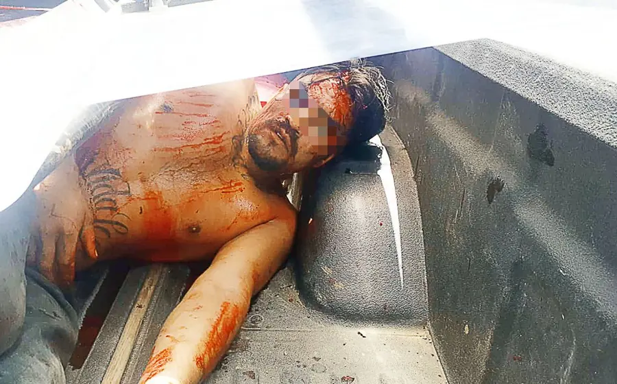 Presunto asaltante golpeado y derribado