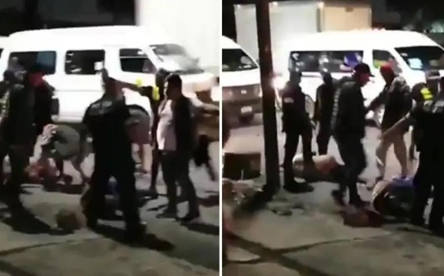 Los supuestos ladrones habrían intentado despojar de sus pertenencias a pasajeros de una combi