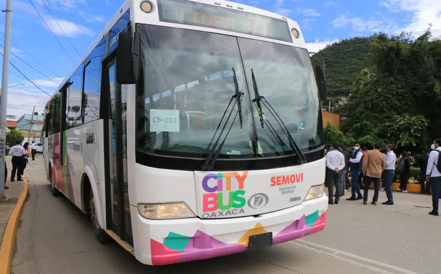Sistema de transporte Citybus de Oaxaca