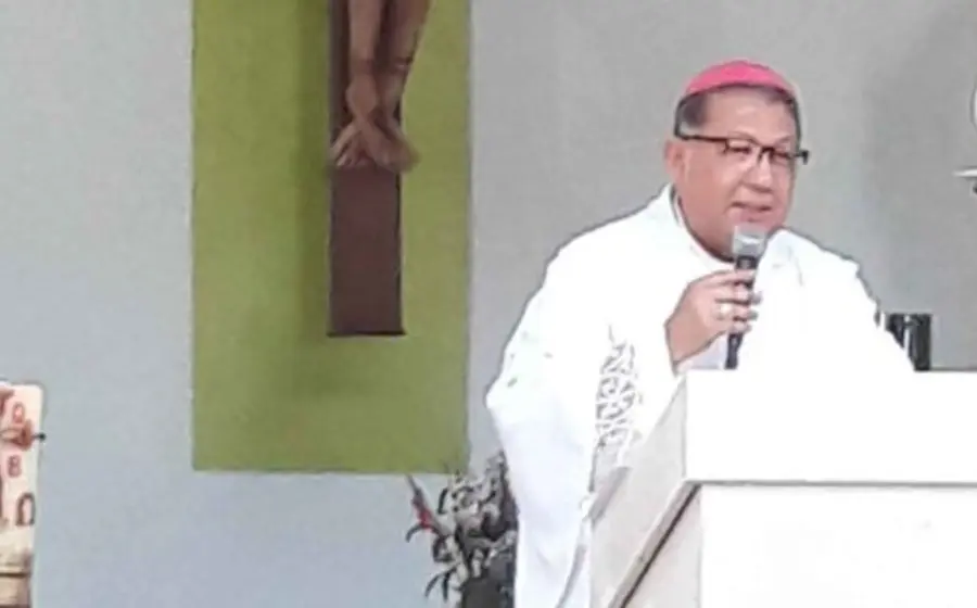 Crispín Ojeda Márquez, obispo de Tehuantepec.
