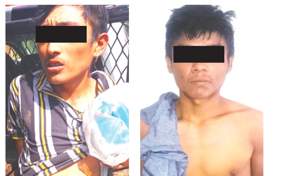 Delincuentes detenidos