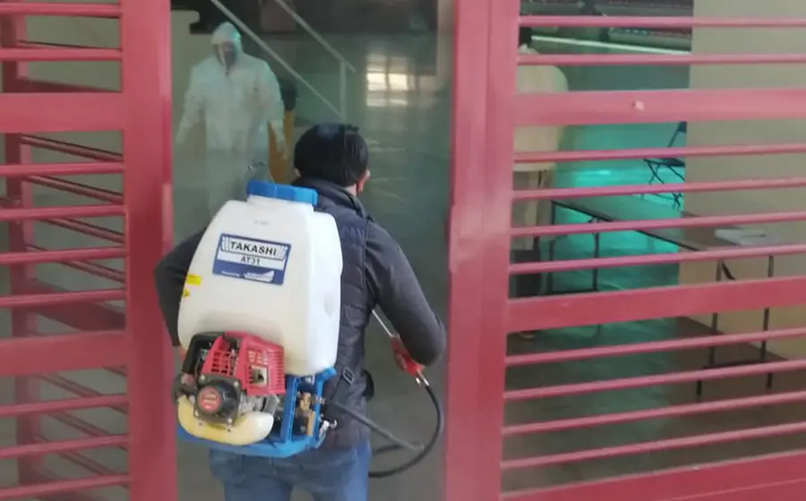 Personal Sanitiza la Mixteca