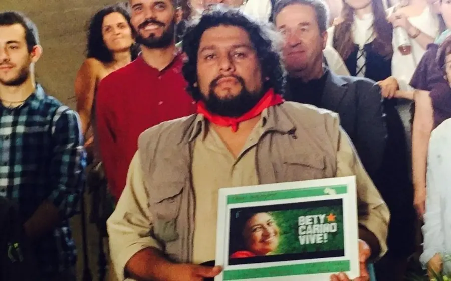 Esposo de Betty Cariño, activista asesinada.