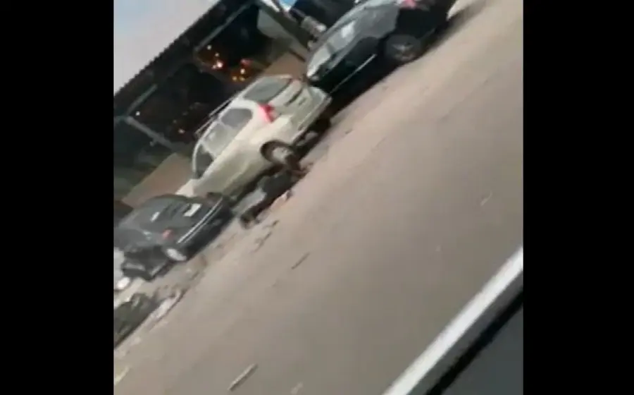 Captura de video de la explosión en Salamanca