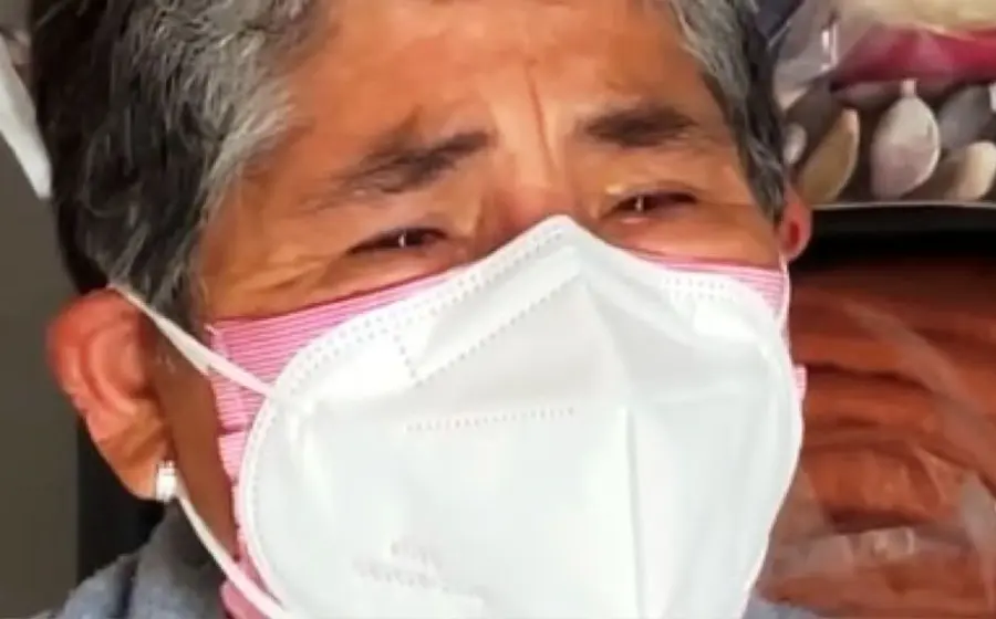 mujer llorando