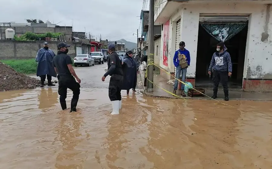 Inundaciones en la mixteca