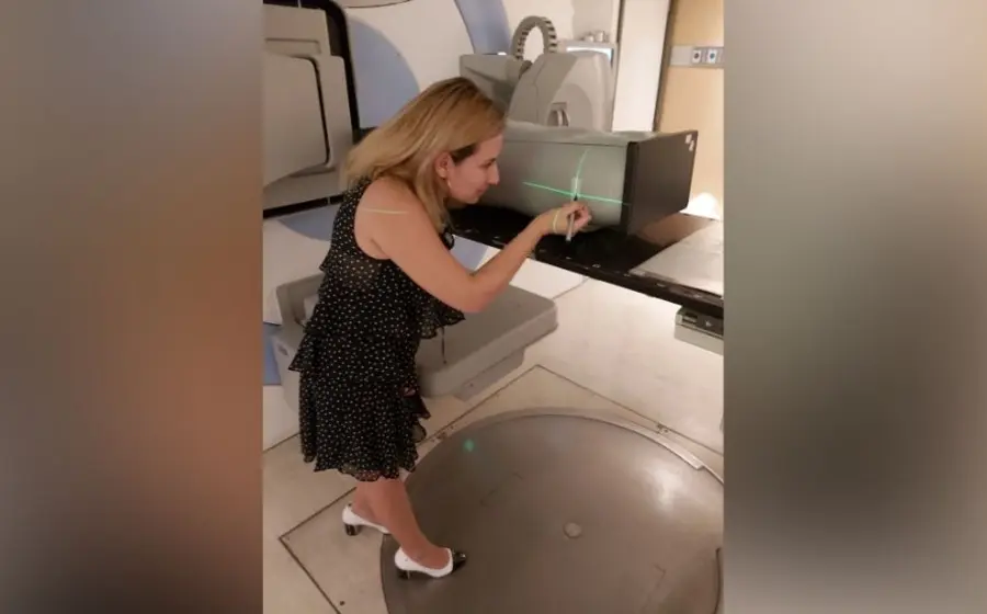 La investigadora en física médica 