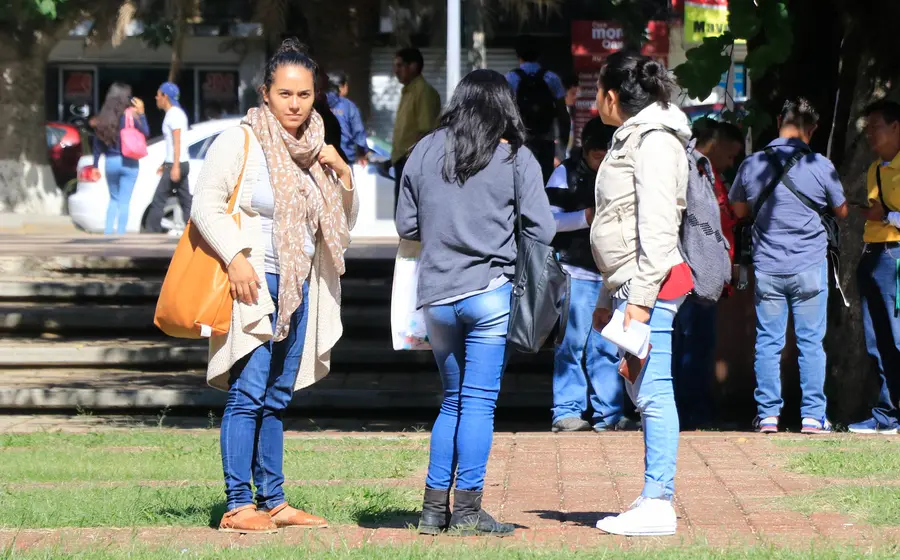 Grupo de mujeres jóvenes