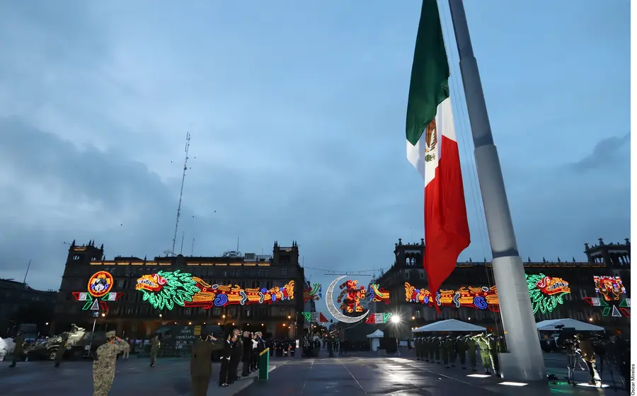 Ceremonia por sismo de 19 de septiembre