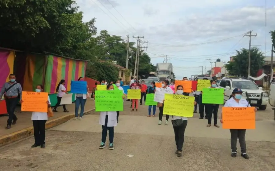 Marcha de personal medico de pinotepa