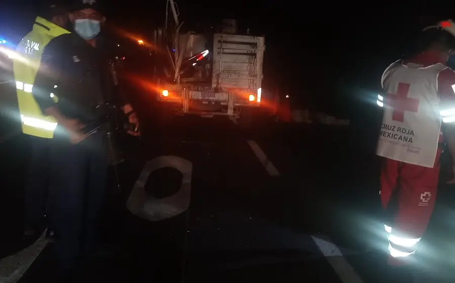 Obrero atropellado en Tlacolula