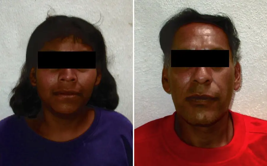 Pareja detenida por robo