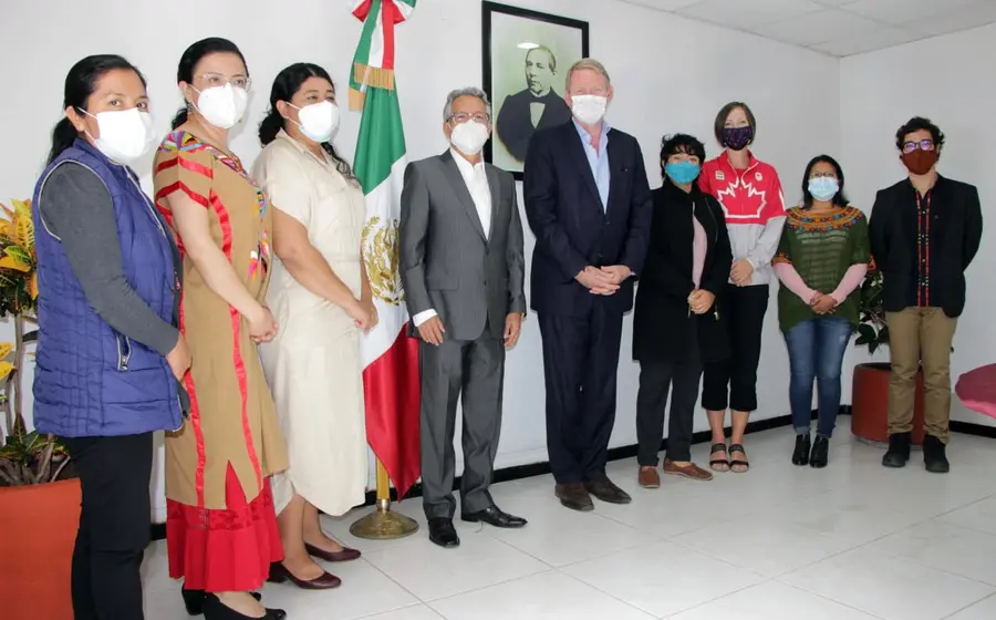 Reunión entre funcionarios de Oaxaca y Canadá