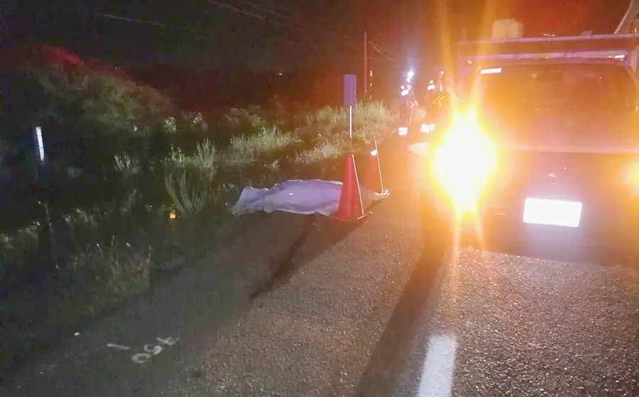 Sujeto arrollado en Tlacolula