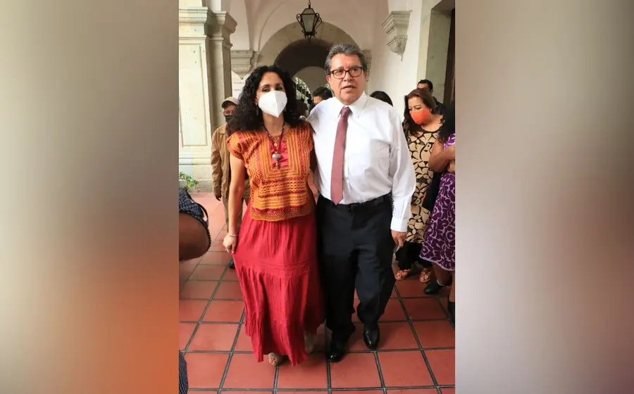Ricardo Monreal y Susana Harp